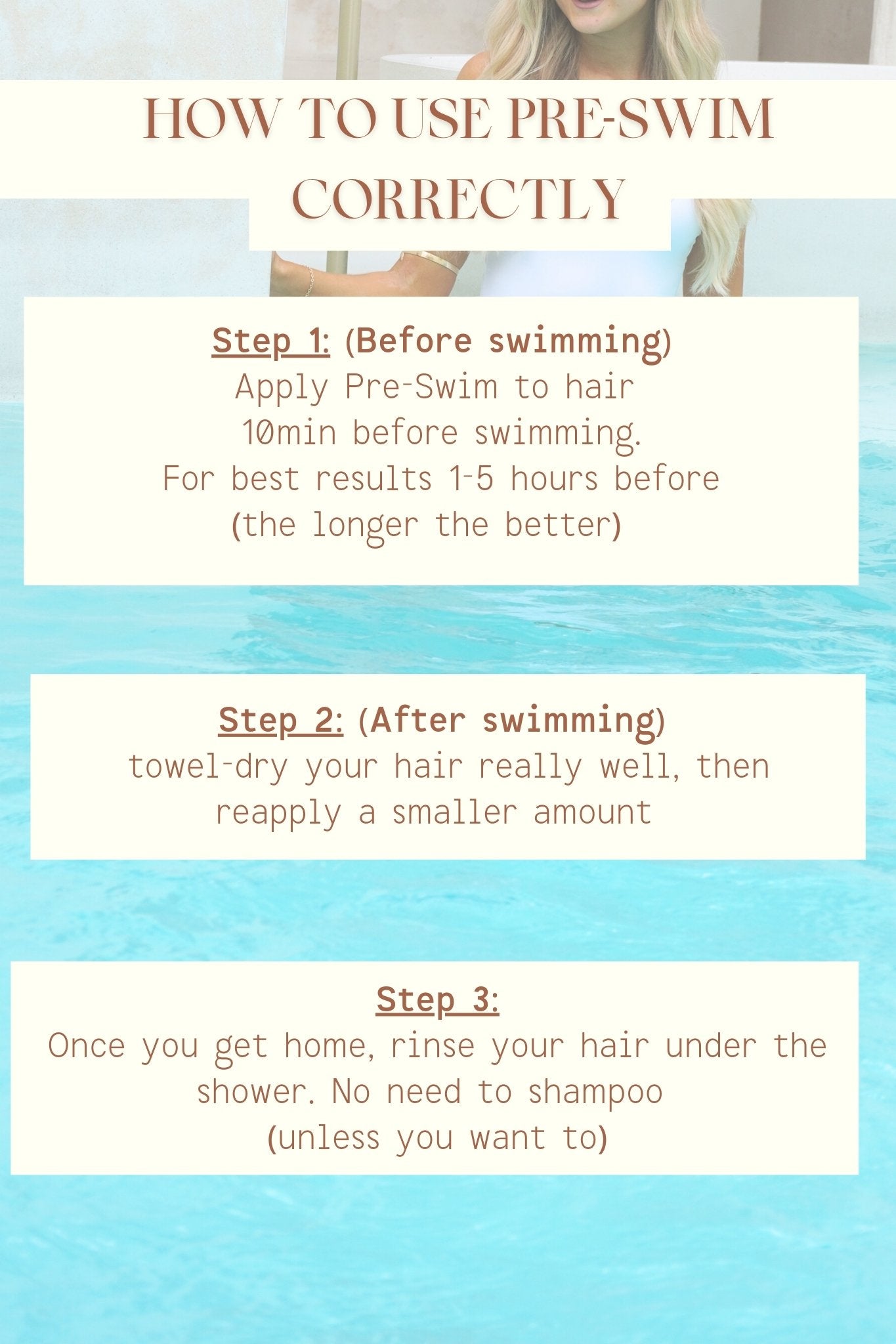 PRE-SWIM Saltwater & Chlorine Hair Protectant