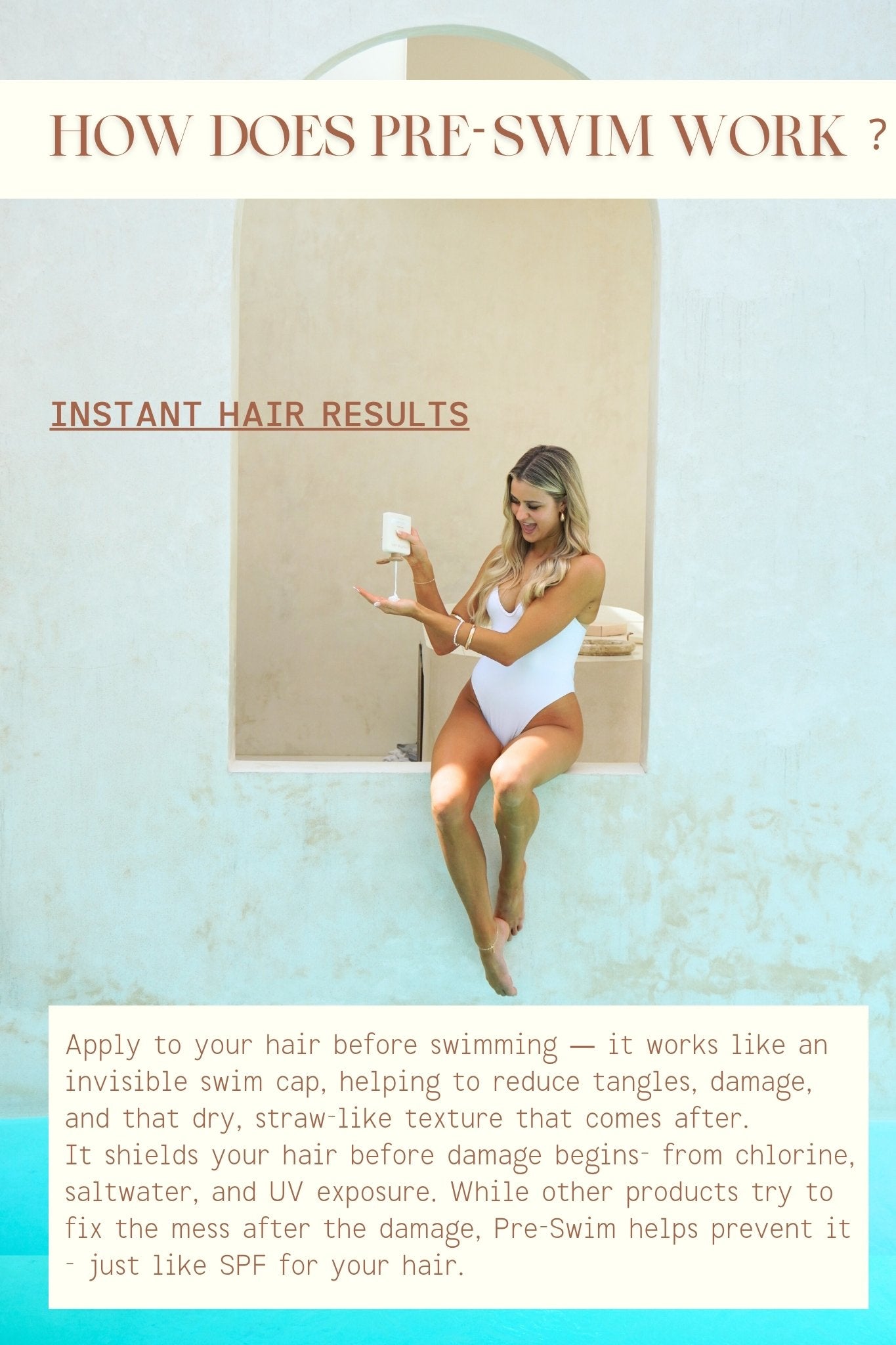 PRE-SWIM Saltwater & Chlorine Hair Protectant